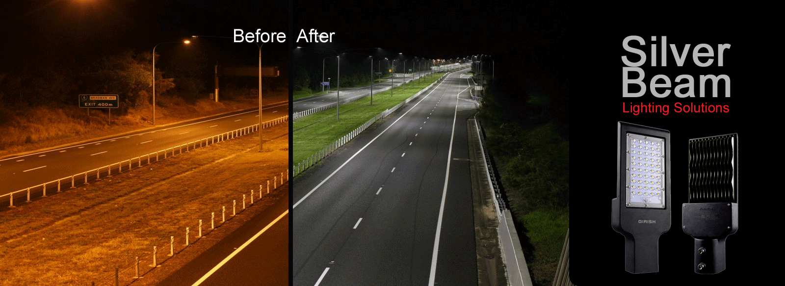Brightening up Roads with GIRISH LED Street Lights
