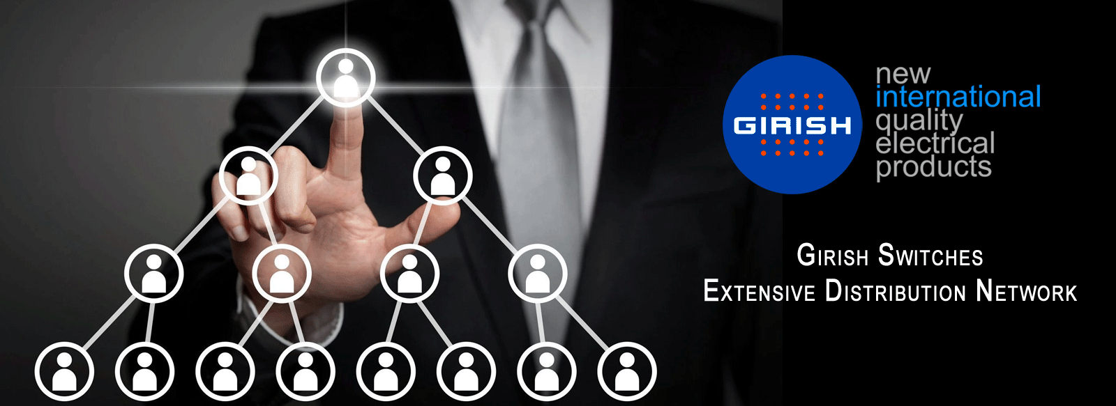 Girish Switches extensive distribution network